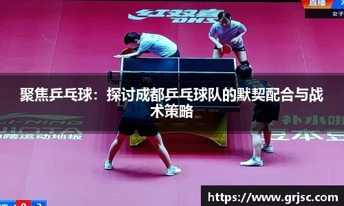 聚焦乒乓球：探讨成都乒乓球队的默契配合与战术策略